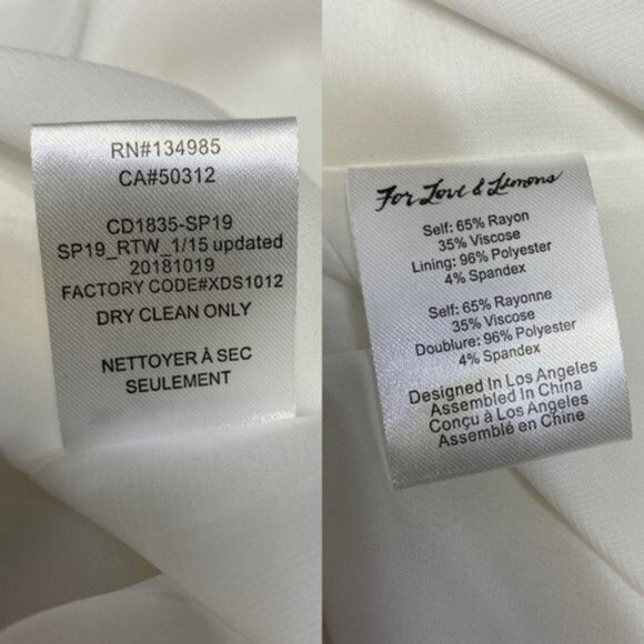 NWT For Love and Lemon Mabel Mini Dress Women Size Large - Picture 12 of 12